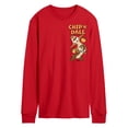 thumbnail image 1 of Chip N' Dale Rescue Rangers - Chip Dale - Men's Long Sleeve Graphic T-Shirt, 1 of 3