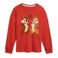 thumbnail image 1 of Chip N' Dale Rescue Rangers - Chip Dale Smiles - Youth Boys Long Sleeve Graphic T-Shirt, 1 of 4