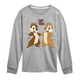 thumbnail image 1 of Chip N' Dale Rescue Rangers - Chip Dale Smiles - Youth Boys Long Sleeve Graphic T-Shirt, 1 of 4