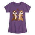 thumbnail image 1 of Chip N' Dale Rescue Rangers - Chip Dale Smiles - Youth Girls Fitted Short Sleeve T-Shirt, 1 of 4