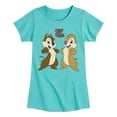 thumbnail image 1 of Chip N' Dale Rescue Rangers - Chip Dale Smiles - Youth Girls Fitted Short Sleeve T-Shirt, 1 of 4