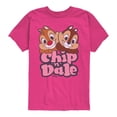 thumbnail image 1 of Chip N' Dale Rescue Rangers - Chip Dale Stacked Names - Youth Boys Short Sleeve Graphic T-Shirt, 1 of 3
