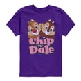 thumbnail image 1 of Chip N' Dale Rescue Rangers - Chip Dale Stacked Names - Youth Boys Short Sleeve Graphic T-Shirt, 1 of 3