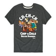 thumbnail image 1 of Chip 'N Dale Rescue Rangers - Chip 'N Dale Character Art - Toddler And Youth Short Sleeve Graphic T-Shirt, 1 of 5