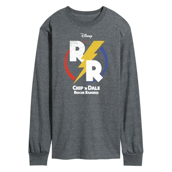 Chip 'N Dale Rescue Rangers - Chip 'N Dale R & R Logo - Men's Long Sleeve T-Shirt