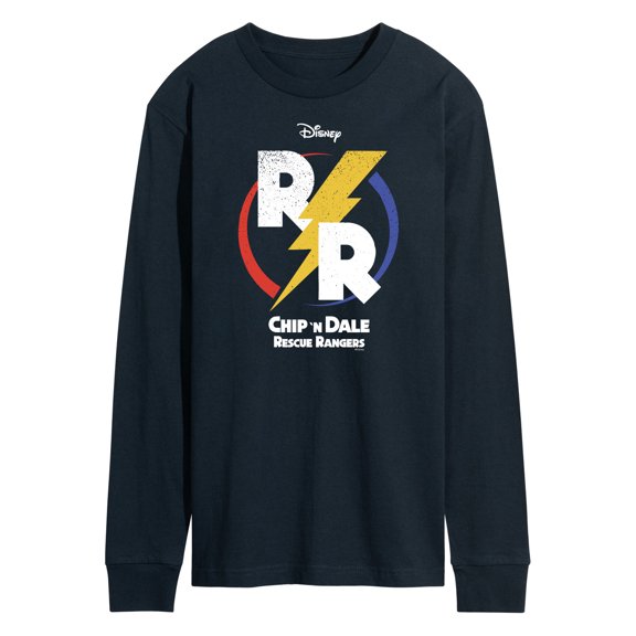 Chip 'N Dale Rescue Rangers - Chip 'N Dale R & R Logo - Men's Long Sleeve T-Shirt