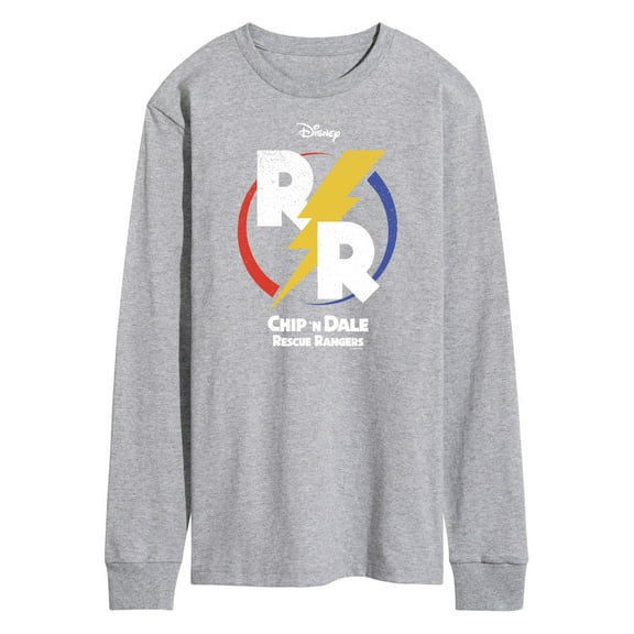 Chip 'N Dale Rescue Rangers - Chip 'N Dale R & R Logo - Men's Long Sleeve T-Shirt