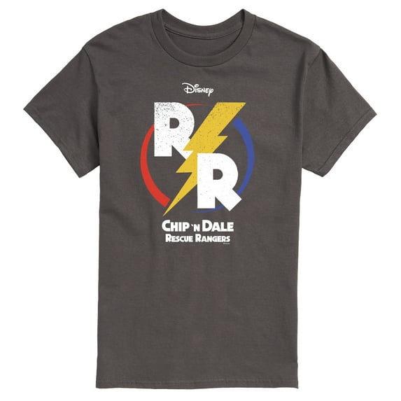 Chip 'N Dale Rescue Rangers - Chip 'N Dale R & R Logo - Men's Short Sleeve Graphic T-Shirt
