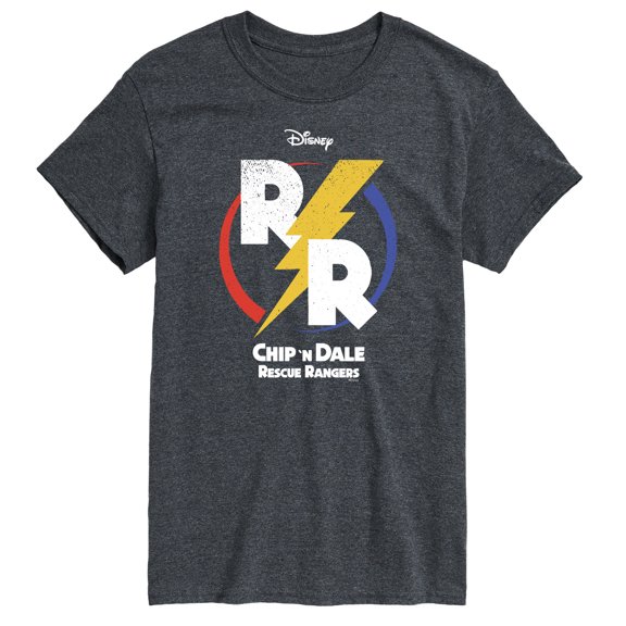 Chip 'N Dale Rescue Rangers - Chip 'N Dale R & R Logo - Men's Short Sleeve Graphic T-Shirt