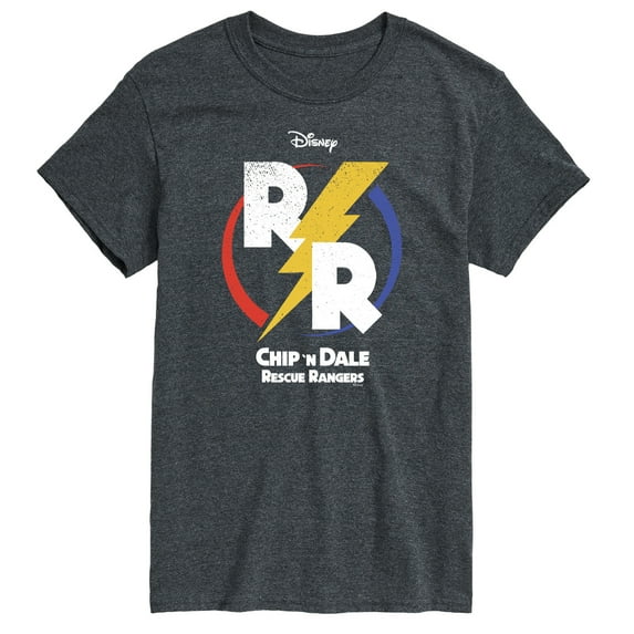 Chip 'N Dale Rescue Rangers - Chip 'N Dale R & R Logo - Men's Short Sleeve Graphic T-Shirt