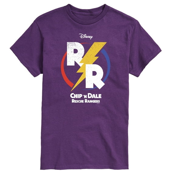 Chip 'N Dale Rescue Rangers - Chip 'N Dale R & R Logo - Men's Short Sleeve Graphic T-Shirt