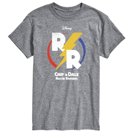Chip 'N Dale Rescue Rangers - Chip 'N Dale R & R Logo - Men's Short Sleeve Graphic T-Shirt