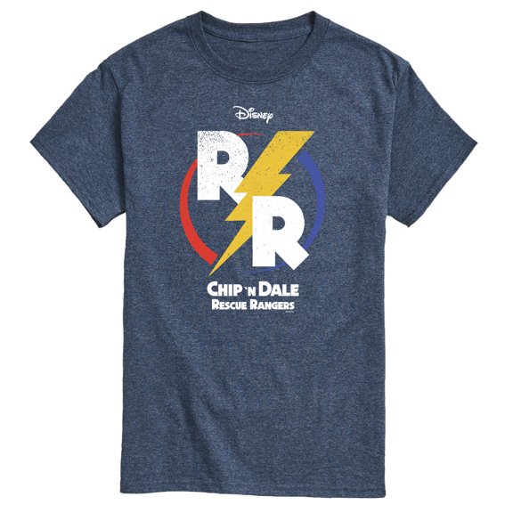 Chip 'N Dale Rescue Rangers - Chip 'N Dale R & R Logo - Men's Short Sleeve Graphic T-Shirt