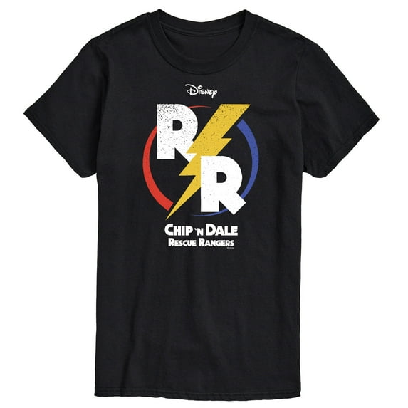 Chip 'N Dale Rescue Rangers - Chip 'N Dale R & R Logo - Men's Short Sleeve Graphic T-Shirt