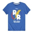 thumbnail image 1 of Chip 'N Dale Rescue Rangers - Chip 'N Dale R & R Logo - Toddler And Youth Short Sleeve Graphic T-Shirt, 1 of 5
