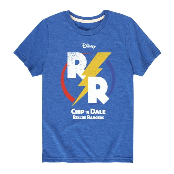Chip 'N Dale Rescue Rangers - Chip 'N Dale R & R Logo - Toddler And Youth Short Sleeve Graphic T-Shirt