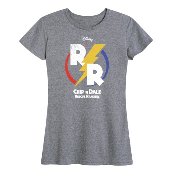 Chip 'N Dale Rescue Rangers - Chip 'N Dale R & R Logo - Women's Short Sleeve Graphic T-Shirt