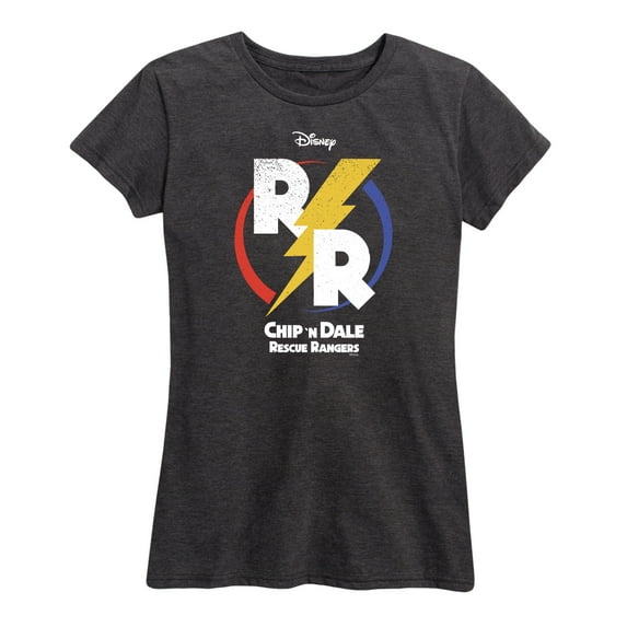Chip 'N Dale Rescue Rangers - Chip 'N Dale R & R Logo - Women's Short Sleeve Graphic T-Shirt