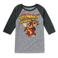 thumbnail image 1 of Chip 'N Dale Rescue Rangers - Chipmunkin Around  - Toddler And Youth Raglan Graphic T-Shirt, 1 of 5