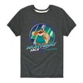 thumbnail image 1 of Chip 'N Dale Rescue Rangers - Monteray Jack Dark - Toddler And Youth Short Sleeve Graphic T-Shirt, 1 of 5