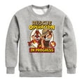 thumbnail image 1 of Chip 'N Dale Rescue Rangers - Rescue Operation In Progress - Toddler And Youth Crewneck Fleece Sweatshirt, 1 of 5