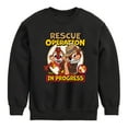 thumbnail image 1 of Chip 'N Dale Rescue Rangers - Rescue Operation In Progress - Toddler And Youth Crewneck Fleece Sweatshirt, 1 of 5