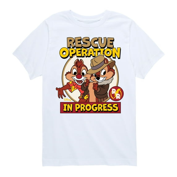 Chip 'N Dale Rescue Rangers - Rescue Operation In Progress - Toddler And Youth Short Sleeve Graphic T-Shirt