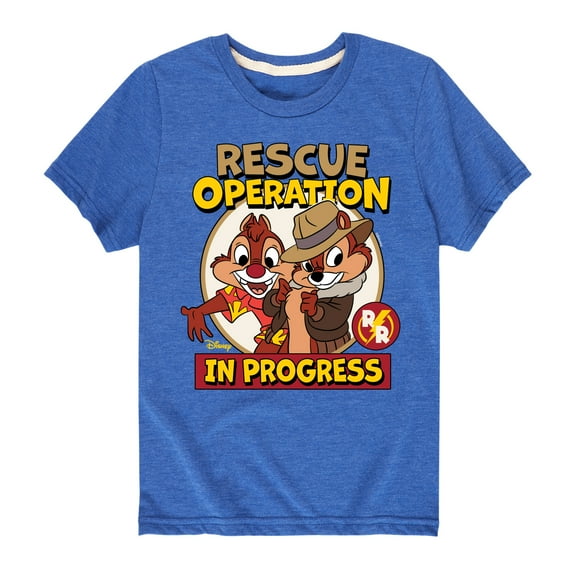 Chip 'N Dale Rescue Rangers - Rescue Operation In Progress - Toddler And Youth Short Sleeve Graphic T-Shirt