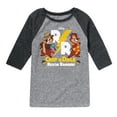 thumbnail image 1 of Chip 'N Dale Rescue Rangers - Rescue Ranger Logo - Toddler And Youth Raglan Graphic T-Shirt, 1 of 5