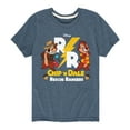 thumbnail image 1 of Chip 'N Dale Rescue Rangers - Rescue Ranger Logo - Toddler And Youth Short Sleeve Graphic T-Shirt, 1 of 5