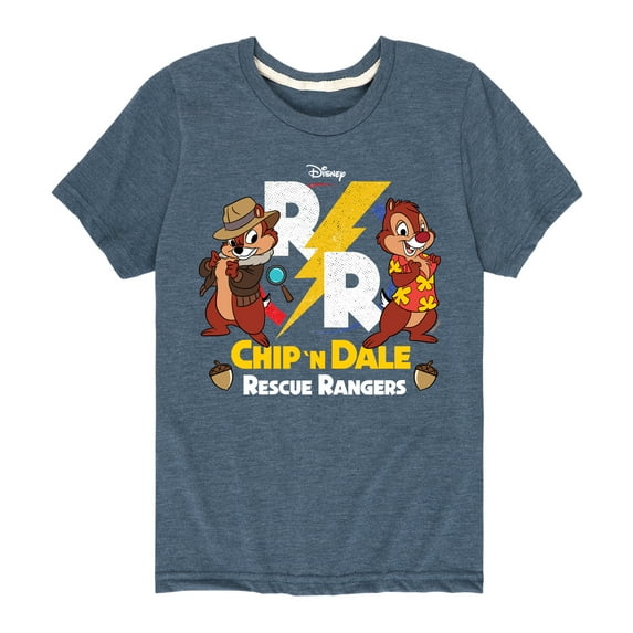 Chip 'N Dale Rescue Rangers - Rescue Ranger Logo - Toddler And Youth Short Sleeve Graphic T-Shirt