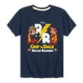 thumbnail image 1 of Chip 'N Dale Rescue Rangers - Rescue Ranger Logo - Toddler And Youth Short Sleeve Graphic T-Shirt, 1 of 5