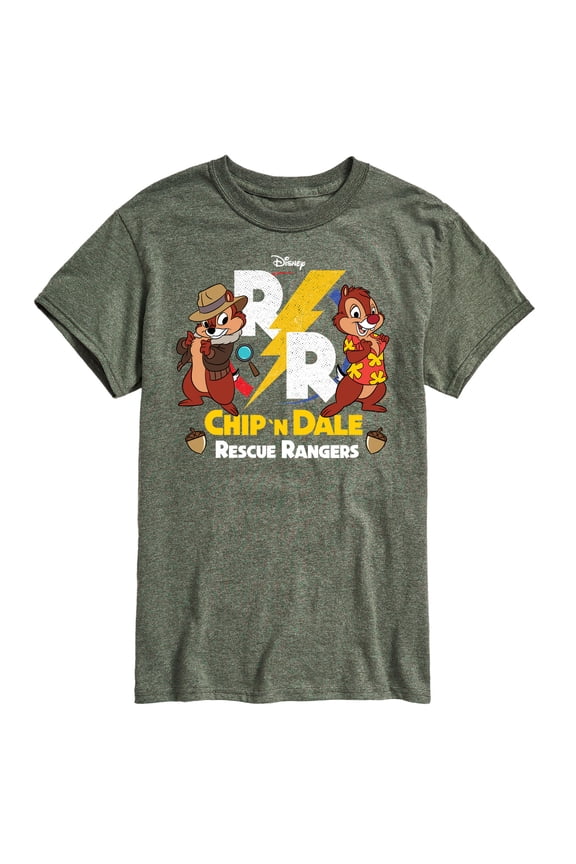 - Rescue Rangers Design - Men's Short Sleeve Graphic T-Shirt