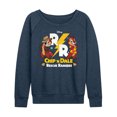 thumbnail image 1 of Chip 'N Dale Rescue Rangers - Rescue Rangers Design - Women's Lightweight French Terry Long Sleeve Shirt, 1 of 5