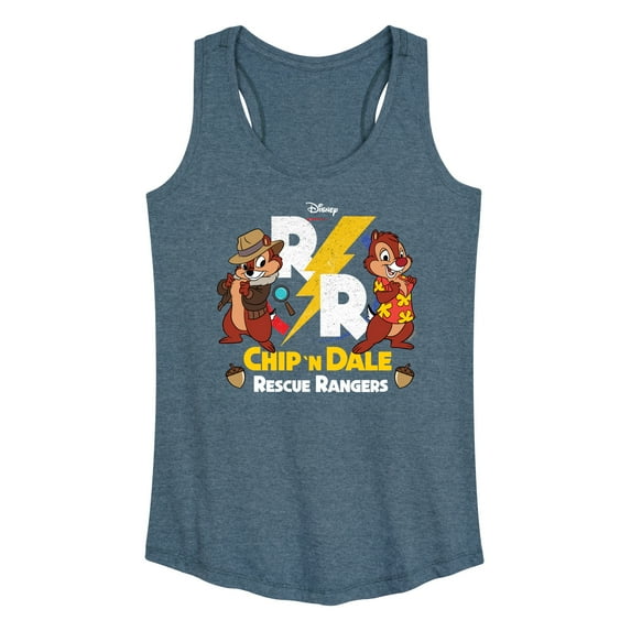 Chip 'N Dale Rescue Rangers - Rescue Rangers Design - Women's Lightweight French Terry Pullover