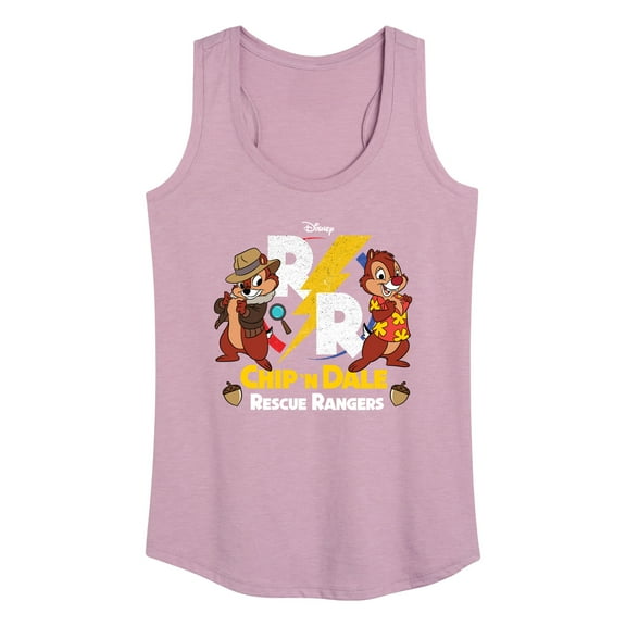 Chip 'N Dale Rescue Rangers - Rescue Rangers Design - Women's Racerback Tank Top