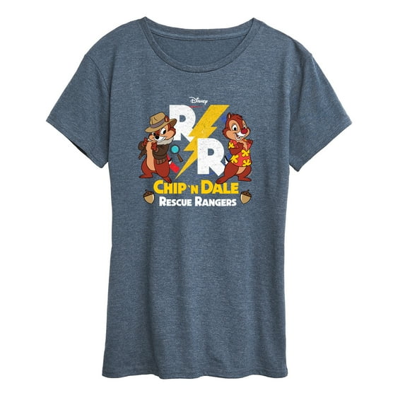 Chip 'N Dale Rescue Rangers - Rescue Rangers Design - Women's Short Sleeve Graphic T-Shirt