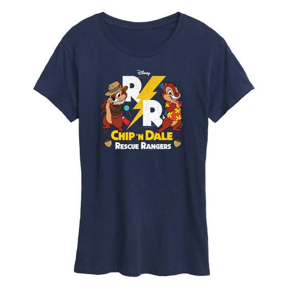 Chip 'N Dale Rescue Rangers - Rescue Rangers Design - Women's Short Sleeve Graphic T-Shirt