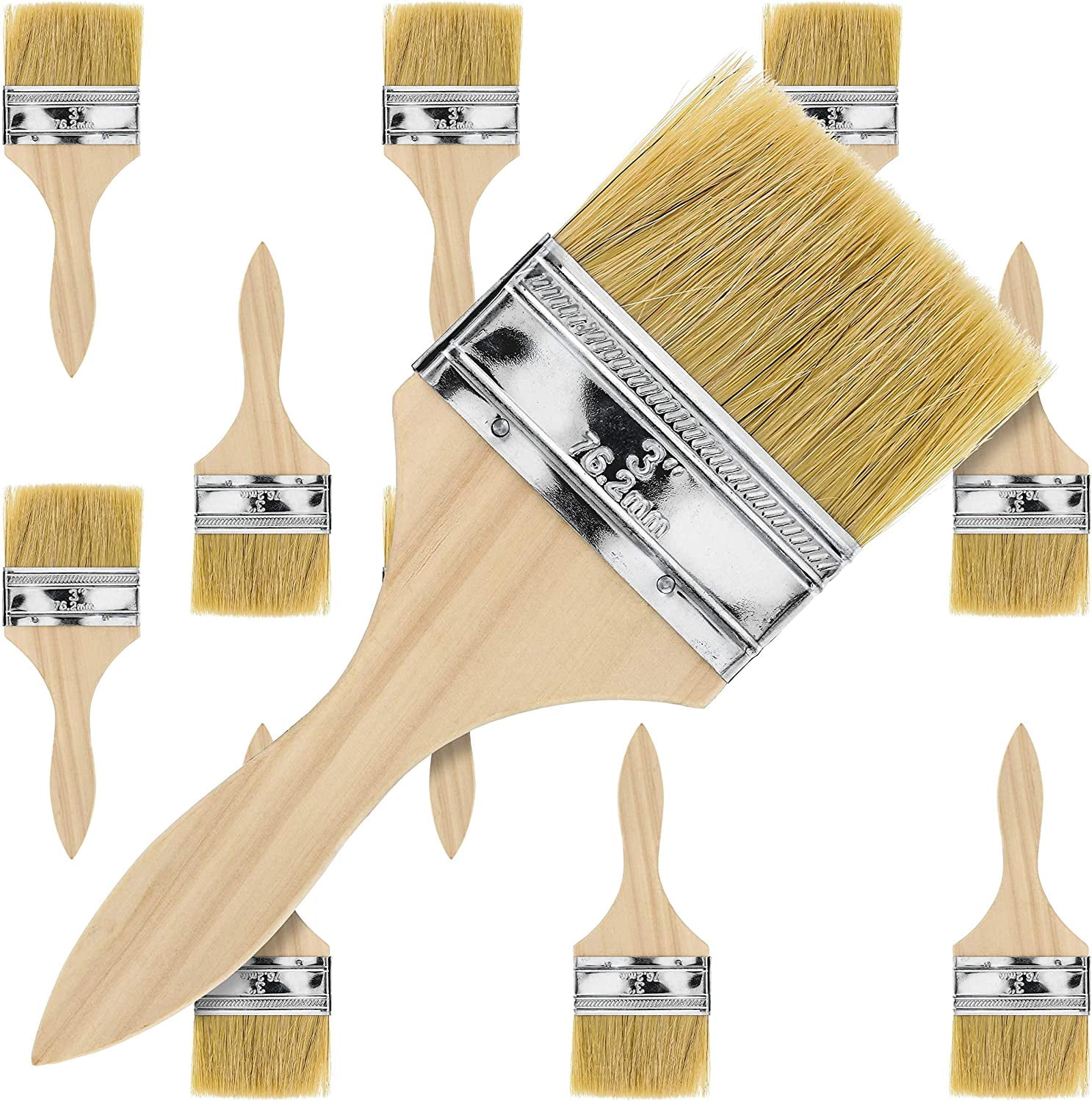 Chip Paint Brushes 12 Ea 3 Inch Chip Paint Brush