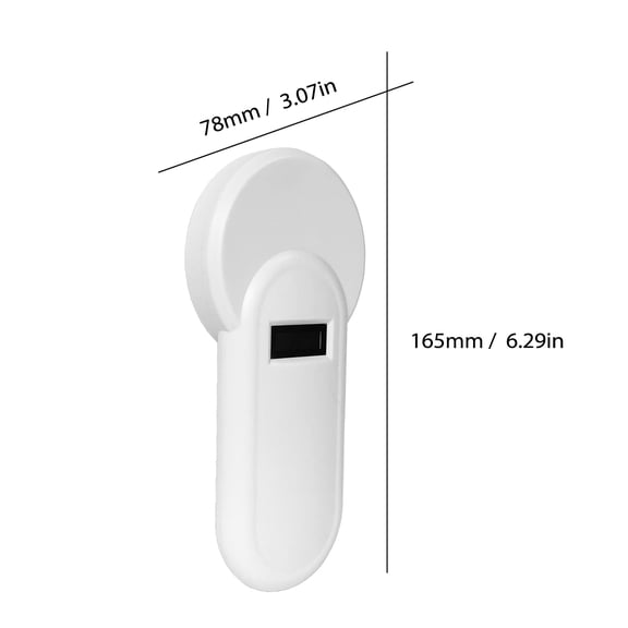 Chip Reader,Handheld Portable Animal H01-t 134.2khz Handheld With Buzz-er Livestock Chip 134.2khz Animal Display With Buzz-er 134.2khz Handheld Portable Animal Oled Display Qinquan White