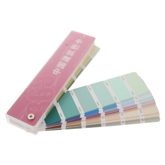 Chip Samples Light Color Architectural Paint Card
