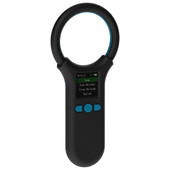Chip Scanner,Buzzer Emid B(iso11784/85) And 500 Scanner 1.4inch Tft Emid Label Animal With Handheld Portable Chip Scanner Dsfen Function Chip Animal With Buzzer Scanner Tft Livestock Black