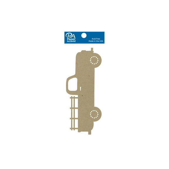 Chip Shape 2pc 6" Truck Natural