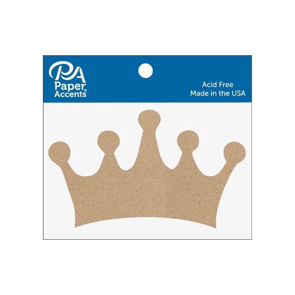 Chip Shape 6pc Classic Crown Natural