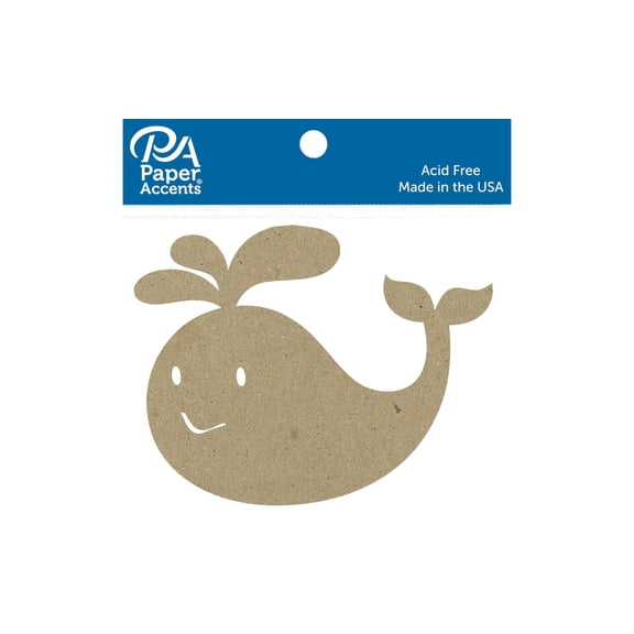 Chip Shape 6pc Whale Natural