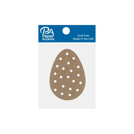 Chip Shape 8pc Egg Dots Nat