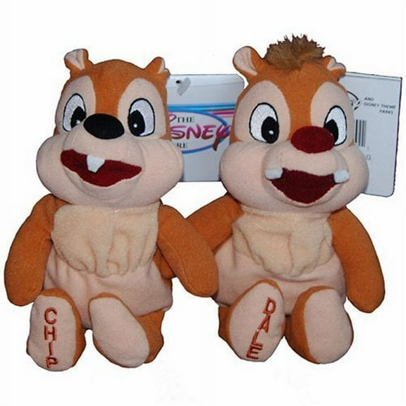 Chip and Dale Chipmunks - Disney Mini Bean Bag Plush by Disney