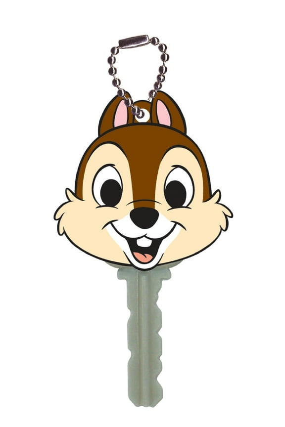 Chip and Dale Soft Touch PVC Key Holder: Chip