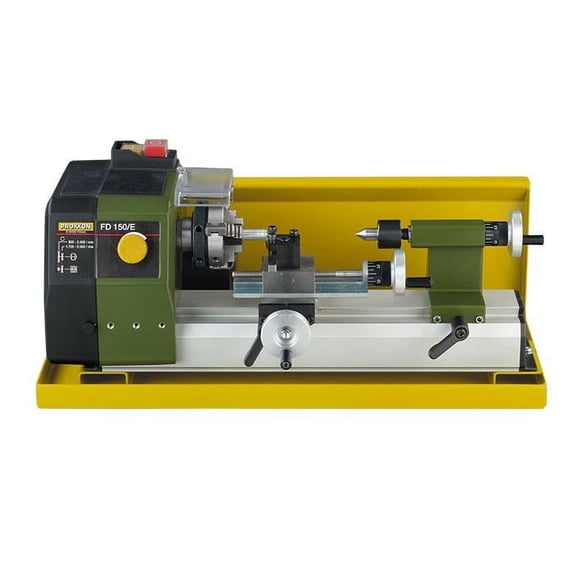 Chip collection tray with splash guard for FD 150/E