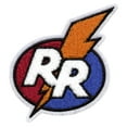 thumbnail image 1 of Chip 'n Dale Rescue Ranger Patch Chenille Lightning Bolt Embroidered Iron On, 1 of 2